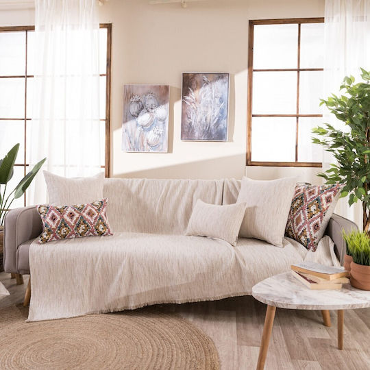 Teoran Lecce Ριχτάρι Πολυθρόνας Chenille 180x150εκ. Lecce