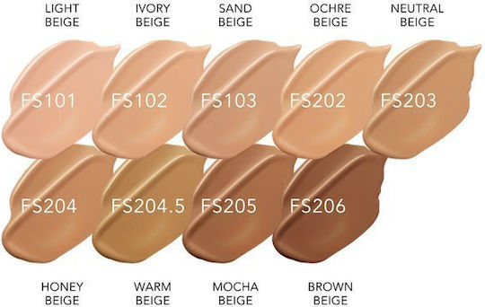 Sensai Flawless Satin Foundation SPF25 FS202 Ochre Beige 30ml