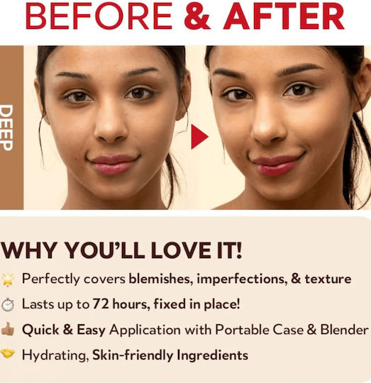 Tirtir Mask Fit Red Cushion Make Up SPF40 13c Fair 18gr