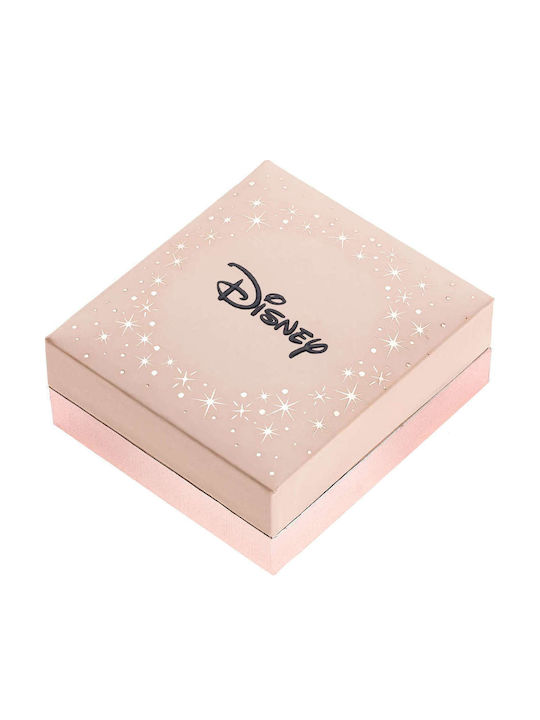 Disney Σετ Σκουλαρίκια από Ατσάλι Επιχρυσωμένα με Πέτρες