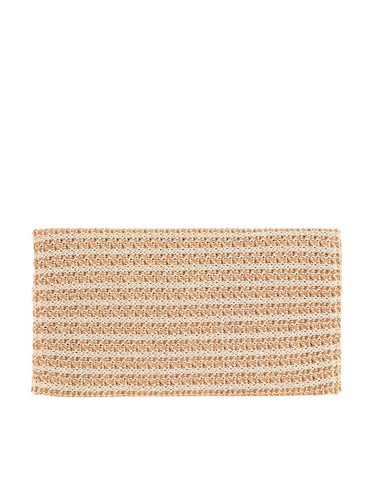 Straw Women's Envelope Bag Ecru