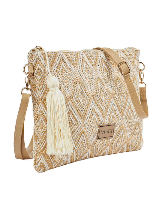 Straw Women's Envelope Bag Ecru