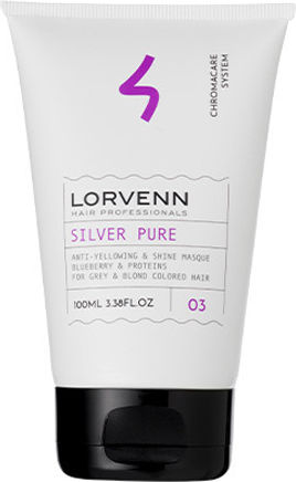 Lorvenn Silver Pure Haarmaske für Farbschutz 100ml
