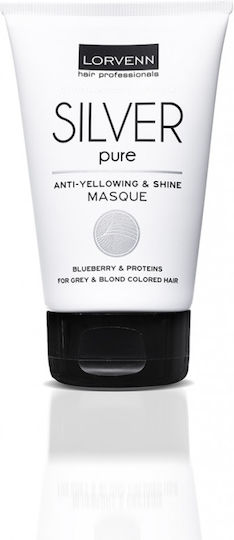 Lorvenn Silver Pure Haarmaske für Farbschutz 100ml