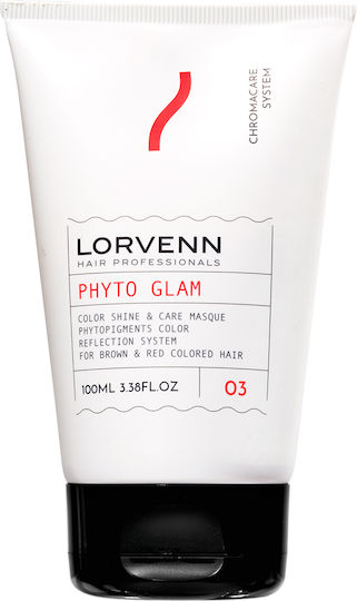 Lorvenn Phyto Glam Color Protection & Shine Mască de Păr pentru Păstrarea Culorii 100ml