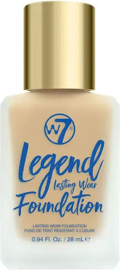 W7 Cosmetics Legend Lasting Wear Foundation Sand Beige 28ml