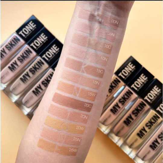 Bellaoggi My Skin Tone Liquid Foundation SPF15 10C Sand 30ml