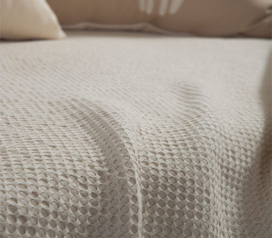 Nef-Nef Homeware Betty Decken & Couchdecken Zweisitzer-Sofa Überwurf 180x250cm Ecru