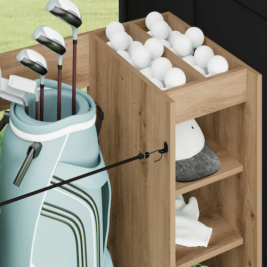 vidaXL Flurmöbel & Aufbewahrung Nτουλάπι Γκολφ Τροχούς Μονόχρωμο Artisan Oak Länge 90 Breite 45 Höhe 98 Εκ Herstellerfarbe Μπεζ vidaXL Flurmöbel & Aufbewahrung Nτουλάπι Γκολφ Τροχούς Μονόχρωμο Artisan Oak Länge 90 Breite 45 Höhe 98 Εκ Herstellerfarbe Μπεζ