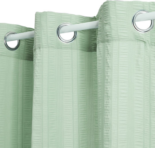 Vorhang mit Grommets Noa Celadon 140x240cm