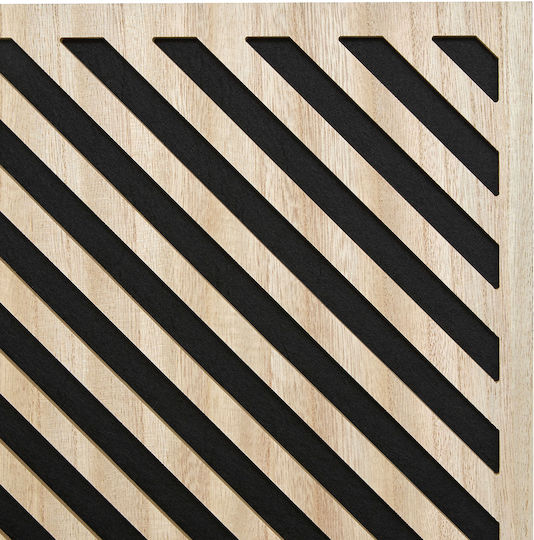 3D Wandpaneele aus Kunststoff mit Kleber Verschraubt A-s Beige 58x58cm