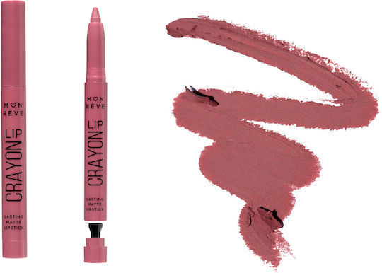 Mon Reve Long Lasting Creion Ruj Mat Lc04 Rose 25gr