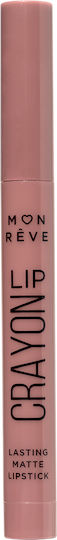 Mon Reve Pencil Κραγιόν Matte Lc02 Burnt Lilac 25gr