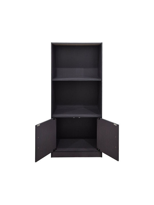 Етажерка Tekaro Антрацитена 60x30x120см