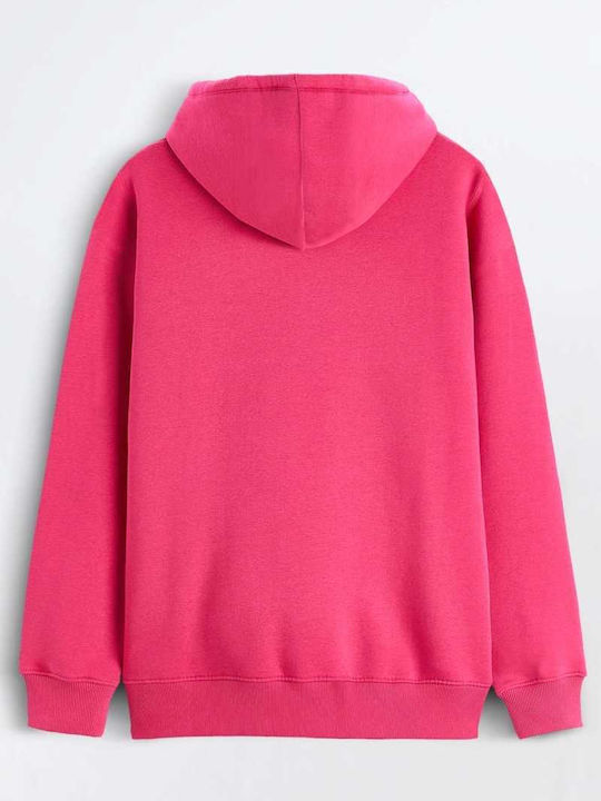 Hooded Sweatshirt Fuchsia H0072F