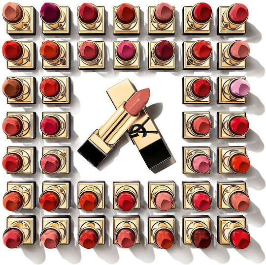 Ysl Rouge Pur Couture Пълнител Класическо Червило Пълнител Сатен ОМ Оранжев Муз 3.8гр