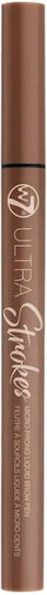 Ultra Strokes Micro-prong Liquid Brow Pen Dark Brown W7