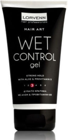 Lorvenn Wet Control Gel Μαλλιών 150ml