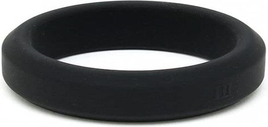 Rimba Soft Flexible Cock Ring Black 5.7cm