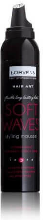 Lorvenn Soft Waves Styling Mousse Αφρο für Locken 200ml