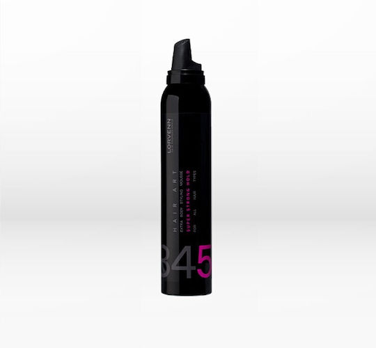 Lorvenn Extra Body Styling Mousse Αφροί Μαλλιών για Όγκο 200ml