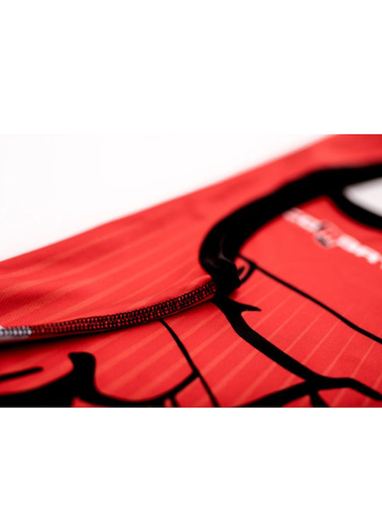 Combat Sport Men's Red Fight Swimsuit