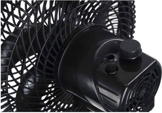 Ventilator Pe Piedestal 55W Diametru 25.4cm Negru