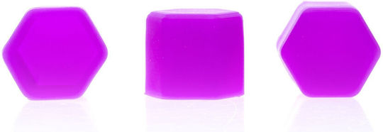 Extremo Tuning 17 Mm Purple Fluorescent Screw Caps 20 Pcs