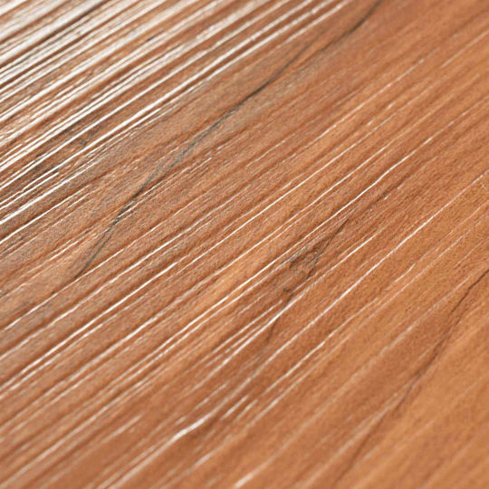 vidaXL Set Plastic Floor PVC with 18 Tiles 2mm M122.8xP23.8cm Brown