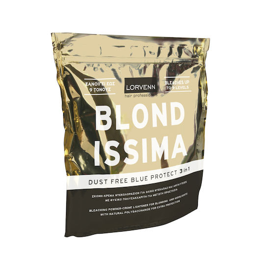 Lorvenn Blondissima Protect Dust Free Blue Pulver Aufheller bis zu 9 Töne 500gr