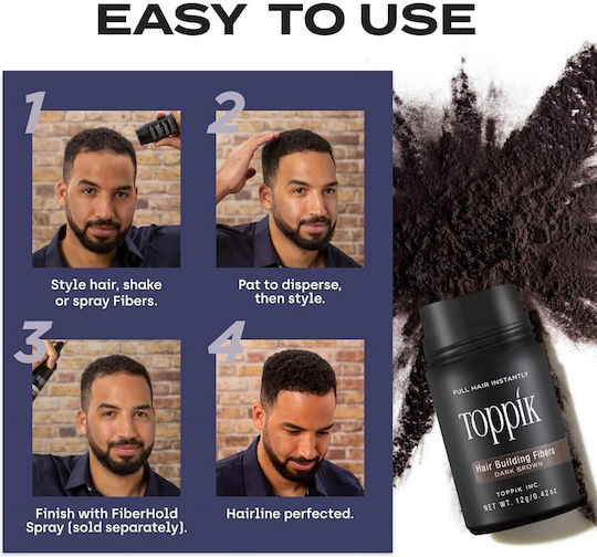 Toppik Fibre Acoperirea Subțierii Părului cu keratină Hair Building Fibers Giant Blond mediu 55gr