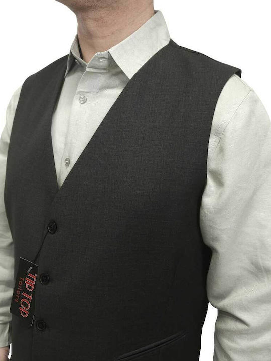 Men’s Vest Charcoal