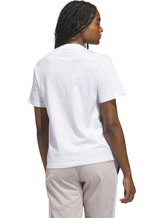 adidas adidas Damen T-Shirt Weiß
