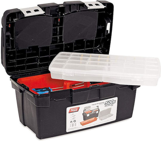 Tayg 500E Hand Tool Case Plastic with Tobacco Case Dimensions: W50xD29.5xH27cm