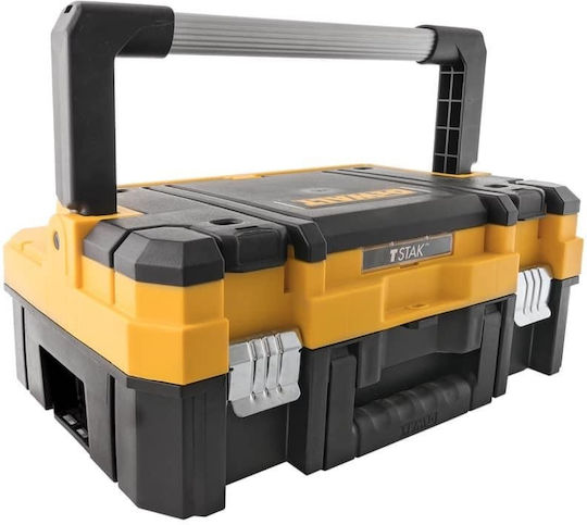 Dewalt TSTAK Hand Tool Case Plastic with Tobacco Case and Foam Dimensions: W44xD33.1xH18.5cm