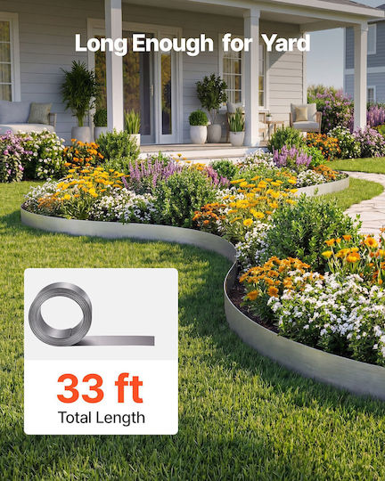 Vevor Metal Garden Hedge in Gray Color