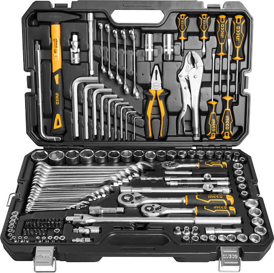 Ingco Tool Case with 142 Tools