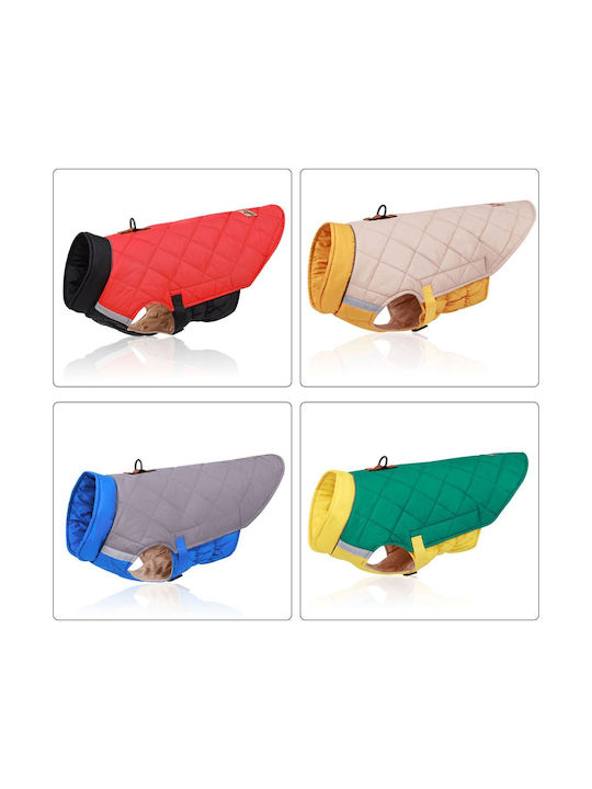 Haine pentru câini Red cu Lungimea Spateului 40 cm