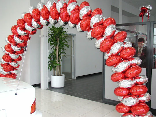 Ballonbogen Wasserbasen 3m