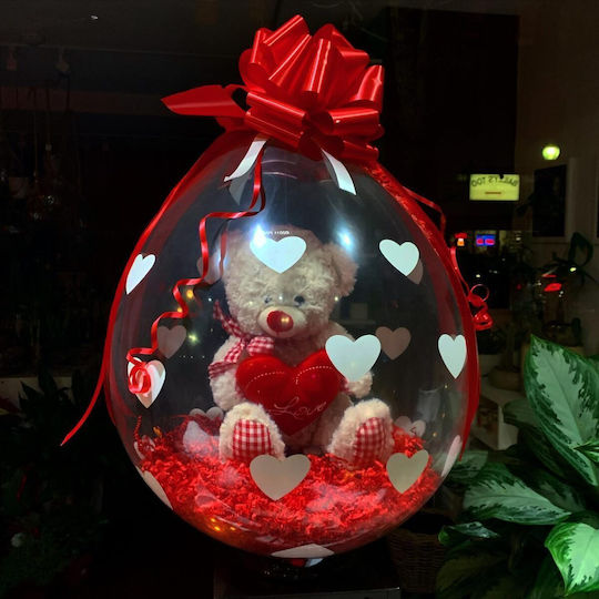 18'' Transparent Bubble Balloon Stuffed with Stars 25 Pcs