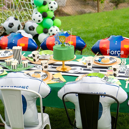 27" Balloon White Soccer Jersey