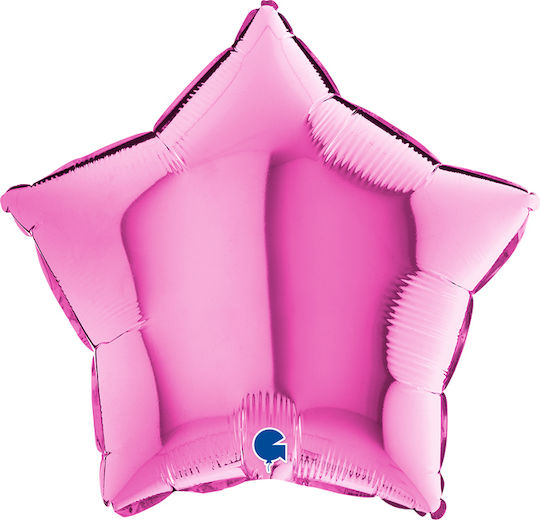 Foil Balloon 18 Star Fuchsia 46 Cm