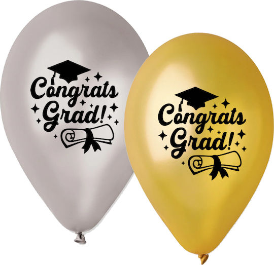 12" Bedruckte Ballons Glückwunsch 25 Stk