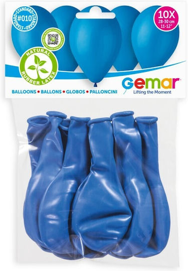 Baloane din latex albastru 10 buc