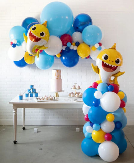 27" Baby Shark Ballon Gelb