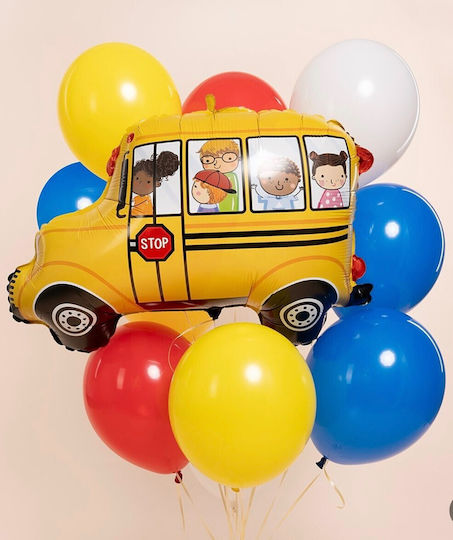 29" Gelber Schulbus-Ballon