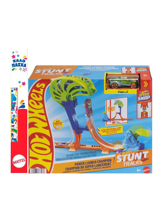 Hot Wheels Osterkerzen mit Spielzeug Stunt Hot Wheels