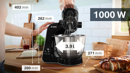 Bosch Stand Mixer 1000W with Plastic Bowl 3.9lt