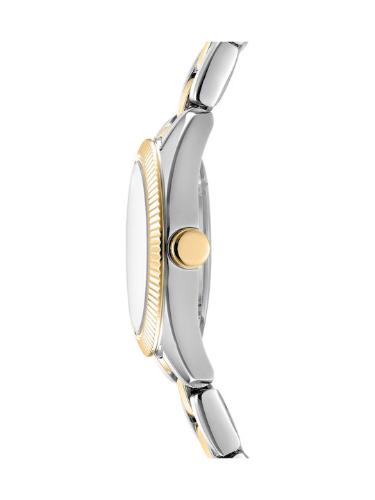 DKNY Mini Womens Watch 23mm Battery with Gold Metal Bracelet