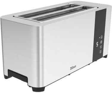Toaster 2 Slots 1400W Gray